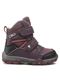 CMP Śniegowce Kids Pyry Snow Boot Wp 38Q4514 Fioletowy - Buty dla dziewczynek - miniaturka - grafika 1