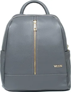 Vezze Plecak Skórzany Vezze Jeto Szary - Torebki damskie - miniaturka - grafika 1