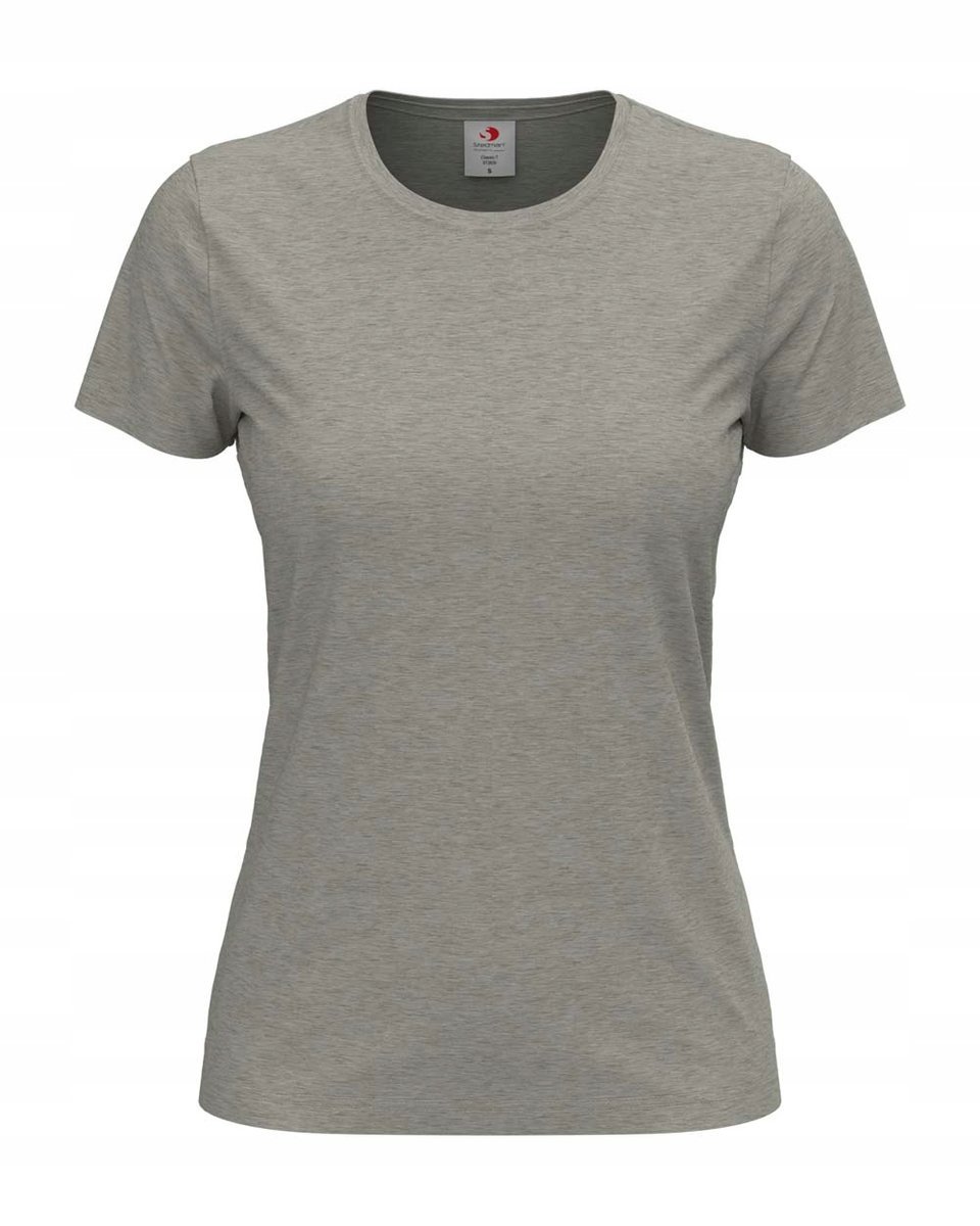 Koszulka damska T-shirt damski ST2600 Stedman Grey Heather DUŻY ROZMIAR 3XL