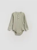 Body dla niemowląt - Reserved - Bawełniane body - jasnozielony - miniaturka - grafika 1