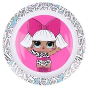 Miseczki i talerzyki dla dzieci - LOL Surprise - Talerzyk deserowy do mikrofali - miniaturka - grafika 1