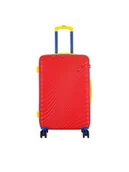 Nerki - Semi Line Walizka średnia T5935-2 Czerwony - miniaturka - grafika 1