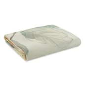 Koce - Koc 150 x 200 Bawełna Akryl Aline Mięta+Krem - miniaturka - grafika 1