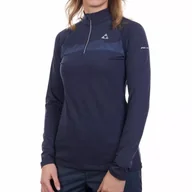 Koszulki sportowe damskie - Koszulka z długim rękawem FISCHER Going II Women blue nights 38 - miniaturka - grafika 1