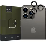 Pozostałe akcesoria do telefonów - Szkło hartowane na obiektyw HOFI CamRing Pro+ do Apple iPhone 14 Pro/14 Pro Max Czarny - miniaturka - grafika 1