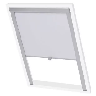 vidaXL 131283 Blackout Roller Blinds White M06/306/MK06 - Untranslated - Rolety - miniaturka - grafika 1