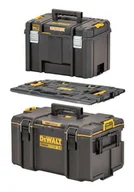 Skrzynki i torby narzędziowe - DeWalt DWST08017-9 zestaw walizek systemowych TSTAK VI + ToughSystem DS300 z adapterem - miniaturka - grafika 1