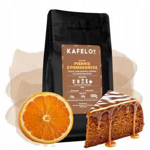 Kawa mielona 1kg Kafelov PIERNIK Z POMARAŃCZĄ - Kawa - miniaturka - grafika 1