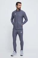 Dresy męskie - Under Armour dres męski kolor szary - miniaturka - grafika 1
