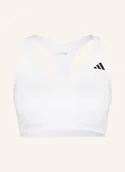 Biustonosze - Adidas Biustonosz Sportowy Optime Essentials Workout weiss - miniaturka - grafika 1