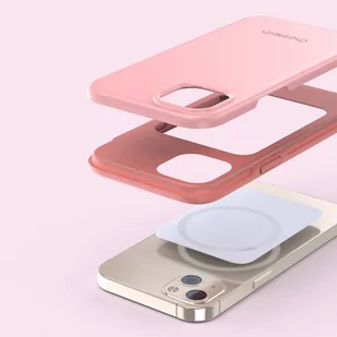 Choetech MFM Anti-drop case etui Made For MagSafe do iPhone 13 różowy (PC0112-MFM-PK) - Etui i futerały do telefonów - miniaturka - grafika 2