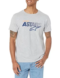 Koszulki męskie - Alpinestars Męski T-shirt Ensure szary (Grey Heather) S - grafika 1