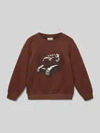 Swetry dla chłopców - Sweter o kroju regular fit z mieszanki bawełny - miniaturka - grafika 1