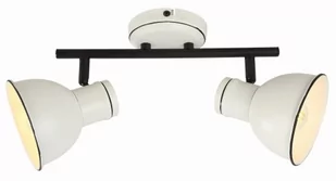 Candellux Listwa reflektorowa ZUMBA biało-czarna E14 - Lampy sufitowe - miniaturka - grafika 1