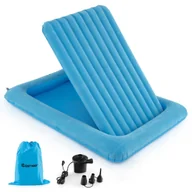 Łóżeczka i kojce - Pompowane Dziecięce łóżeczko turystyczne materac z pompką - miniaturka - grafika 1