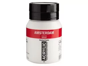 Royal Talens Farben Farba akrylowa Amsterdam 500 ML, biel tytanowa [zabawka] 474888 - Przybory szkolne - miniaturka - grafika 1