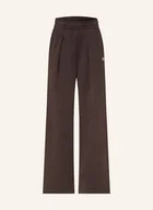 Spodnie damskie - Lacoste Spodnie Dresowe braun - LACOSTE - miniaturka - grafika 1