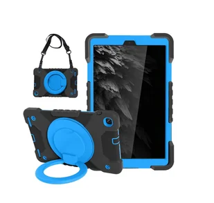 Etui do Galaxy Tab A8 10.5 Cala z Obrotowym Uchwytem Niebieski - Etui do tabletów - miniaturka - grafika 1
