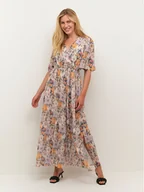 Sukienki - Kaffe Sukienka letnia Sorita 10507403 Kolorowy Regular Fit - miniaturka - grafika 1