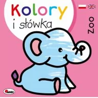 Kolorowanki, wyklejanki - AWM Kolory i słówka. Zoo Piotr Kozera - miniaturka - grafika 1