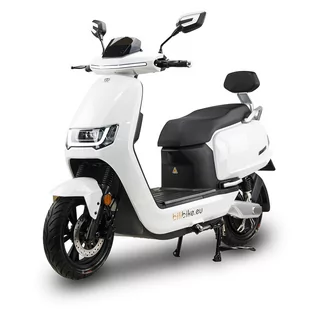 Motocykl elektryczny BILI BIKE ROBO-S (3000W, 40Ah, 80km/h) biały - Skutery - miniaturka - grafika 1