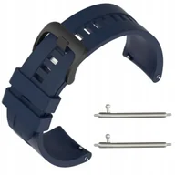 Akcesoria do smartwatchy - PASEK DO ZEGARKA SMARTWATCHA DEVILL SILIKONOWY 22MM TELESKOPY GRANATOWY - miniaturka - grafika 1