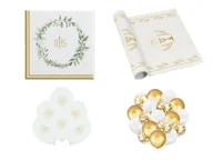 Dekoracje i nakrycia stołu na imprezę - Zestaw komunijny - miniaturka - grafika 1