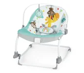 Leżaczki i huśtawki - Bright Starts - Wibrujący bujaczek dla dziecka WILD VIBES - miniaturka - grafika 1