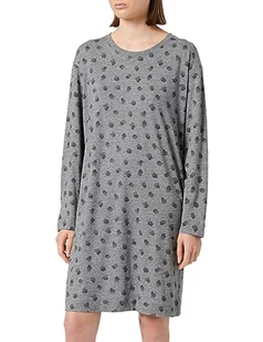 Triumph Damska koszulka nocna Endless Comfort NDK LSL, Dark Grey Melange, 36 - Koszulki i topy damskie - miniaturka - grafika 1