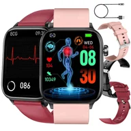 Smartwatch - Rubicon RNCF33 PINK/BLACK/RED - miniaturka - grafika 1