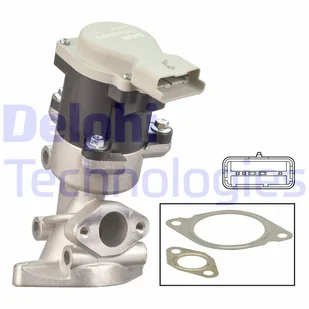 Zawór AGR Delphi EG10640-12B1 - Układ zasilania - akcesoria - miniaturka - grafika 1