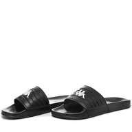 Koszulki męskie - Kappa Czarne klapki unisex Sarty, rozmiar 36 - miniaturka - grafika 1