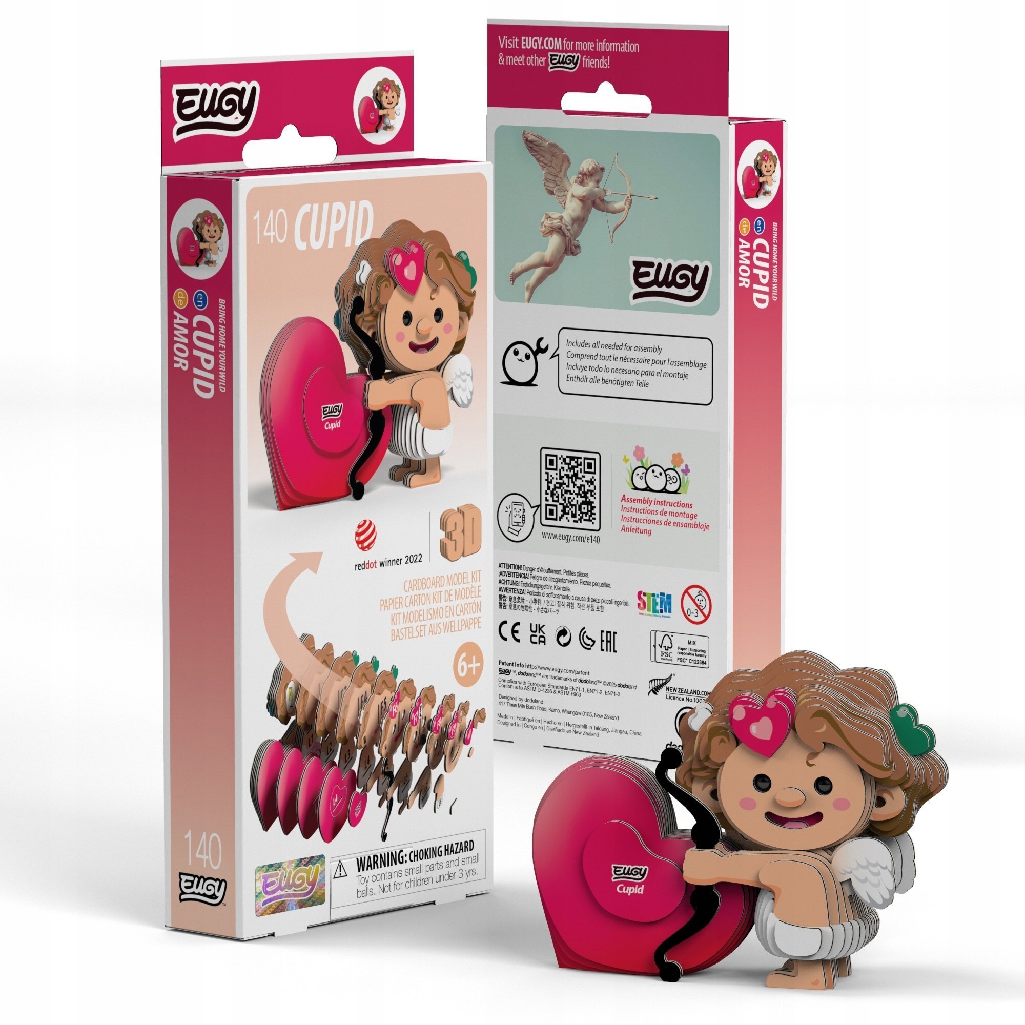 Fat Brain Toys Amorek Eugy Eko* Ukladanka 3D