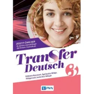 Filologia i językoznawstwo - Transfer Deutsch 3 Zeszyt ćwiczeń do języka niemieckiego Nowa - miniaturka - grafika 1