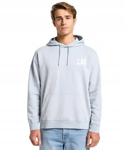 Bluza Lee RELAXED GRAPHIC HOODIE 112364071 Concrete Gray M - Bluzy męskie - miniaturka - grafika 1