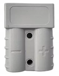 WTYCZKA GNIAZDO ANDERSONA 50A 16mm SZARY - Akcesoria motoryzacyjne - miniaturka - grafika 1