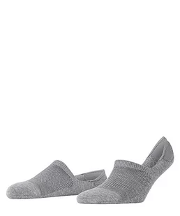 Burlington Kobiety Stopki Athleisure W IN Nylon niewidoczne jednokolorowe 1 Para, Szary (Light Grey Melange 3775), 39-42 - Skarpetki damskie - miniaturka - grafika 1
