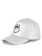 Czapki dla dzieci - KARL LAGERFELD Czapka z daszkiem Z30392 Szary - miniaturka - grafika 1