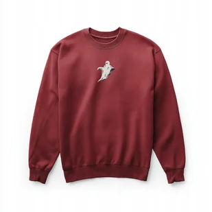 Bordowa bluza unisex z haftem DUCH Limitowana edycja Halloween XL - Bluzy męskie Bordowa bluza unisex z haftem DUCH Limitowana edycja Halloween XL - Bluzy męskie - miniaturka - grafika 1