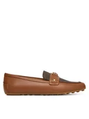 Baleriny - MICHAEL Michael Kors Baleriny Mandy 40T5MAFR2L Brązowy - miniaturka - grafika 1