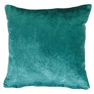 Poszewki na poduszki - Poszewka dekoracyjna Lucie 45 x 45 cm zielony - miniaturka - grafika 1