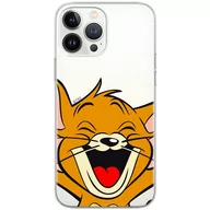 Etui i futerały do telefonów - Etui Tom and Jerry dedykowane do Iphone 13 MINI, wzór: Jerry 003 Etui częściowo przeźroczyste, oryginalne i oficjalnie  / Tom and Jerry - miniaturka - grafika 1