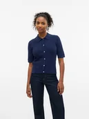 Swetry damskie - Vero Moda Kardigan w kolorze granatowym - miniaturka - grafika 1