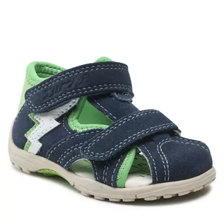 Sandały damskie - Sandały LURCHI - Mavio 33-16057-26 Navy Green - grafika 1