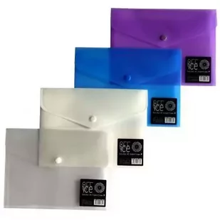 Teczka A5 PP kopertowa z zastrzaskiem MIX - Ziemia Obiecana - Teczki i skoroszyty - miniaturka - grafika 1