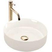 Umywalki - Rea Umywalka nablatowa Rea SAMI ECRU SHINY - miniaturka - grafika 1