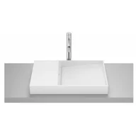 Umywalki - ROCA A32727962B HORIZON Umywalka nablatowa DASH 60x38 cm BIAłY MAT - miniaturka - grafika 1