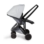 Wózki dziecięce - Greentom, Reversible, Wózek spacerowy, Czarna rama, Szary - miniaturka - grafika 1