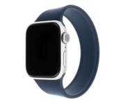 Akcesoria do zegarków - FIXED Elastic Silicone Strap do Apple Watch size XL blue - darmowy odbiór w 22 miastach i bezpłatny zwrot Paczkomatem aż do 15 dni - miniaturka - grafika 1