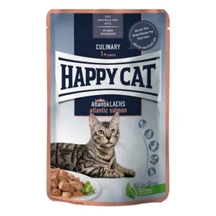 HAPPY CAT Culinary Adult 24x85g Łosoś atlantycki - Mokra karma dla kotów - miniaturka - grafika 1